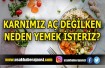 Karnımız Aç Değilken Neden Yemek İsteriz?